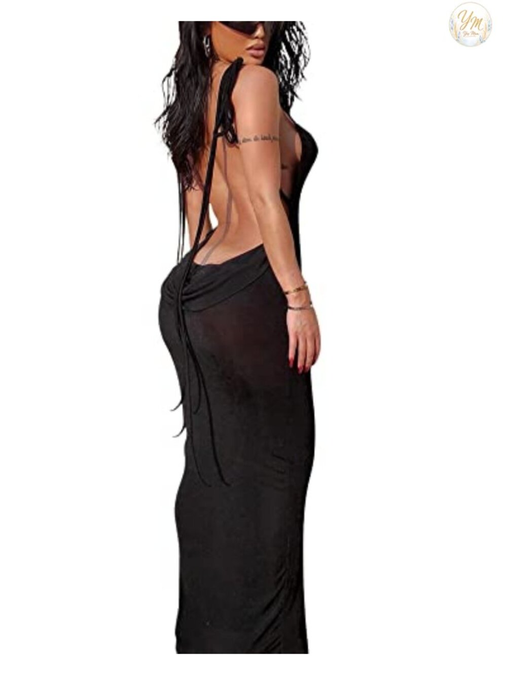 Pink & Gold Women's Slip Cocktail Dress 2025
